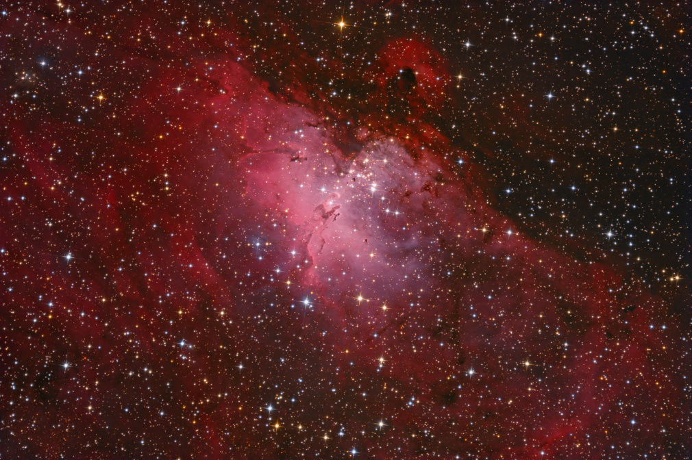 A Sas-köd és a Teremtés Oszlopai - Messier 16