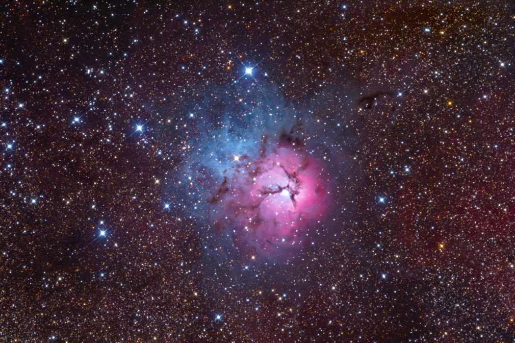 A Trifid-köd - Messier 20