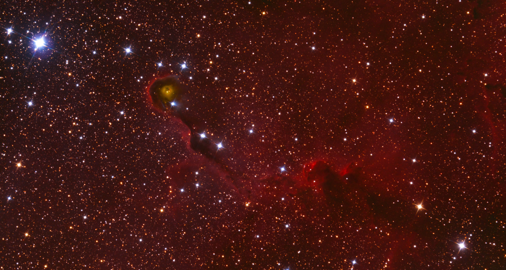 Elefántormány-köd - IC 1396A 