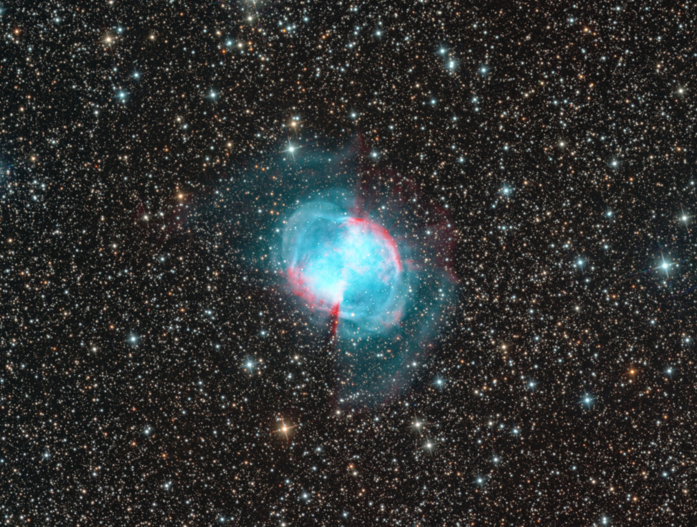 The Dumbbell Nebula - Messier 27 | Gábor Tóth Astrophotography