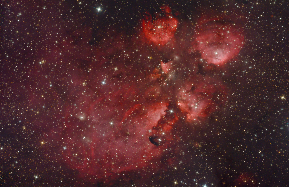 The Cat's Paw Nebula - NGC 6334