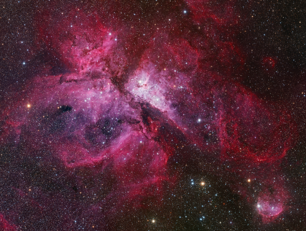 The Eta Carinae mosaic - NGC 3372