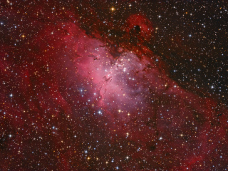 A Sas-köd és a Teremtés Oszlopai - Messier 16